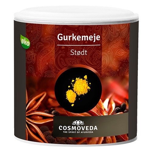 Gurkemeje Pulver økologisk   90 Gram     fra Cosmoveda