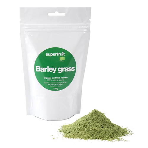 Barleygrass Pulver økologisk   100 Gr     fra Superfruit