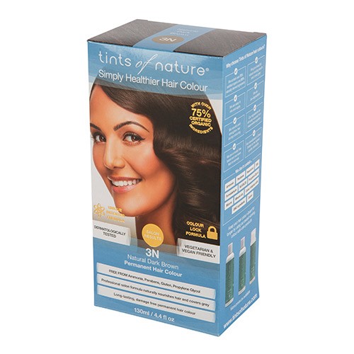 Hårfarve 3n Dark Brown    120 Ml     fra Tints Of Nature
