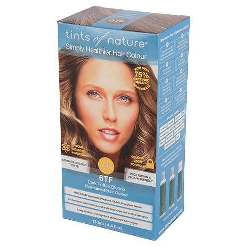 Hårfarve 6tf Dark Toffee Blonde   120 Ml     fra Tints Of Nature