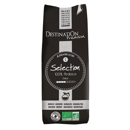 Kaffe Formalet 100% Arabica økologisk   250 Gr fra Destination