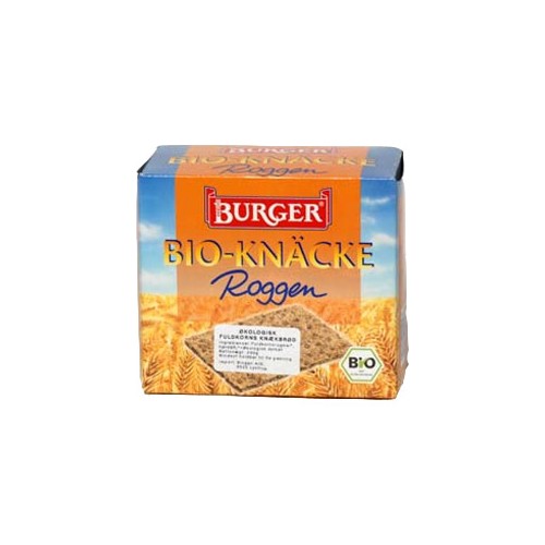 Knækbrød Fuldkorn økologisk  250 Gr   Discount Pris fra Burger