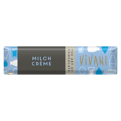 Mælke Creme Bar økologisk   40 Gram     fra Vivani