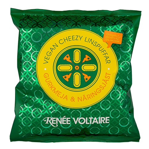 Cheezy Linsepuffer   60 Gram     fra Renée Voltaire