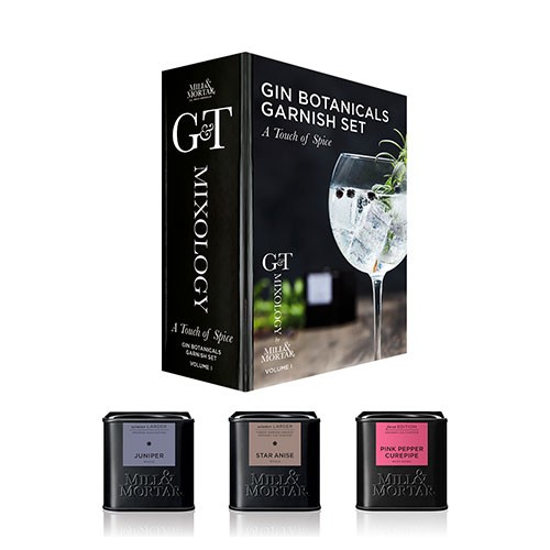 Gaveæske A Touch Of Spice G&t økologisk Mixology Vol. I   90 Gram     fra Mill & Mortar