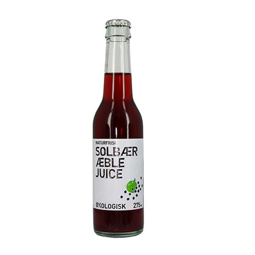 Solbær Og æble Juice økologisk   275 Ml     fra Naturfrisk