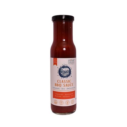 Bbq Sauce Classic økologisk   250 Gram     Vegan fra Rømer