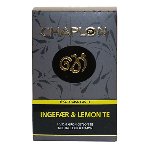Ingefær & Lemon Te, Refill 100 G I æske økologisk   100 Gram     fra Chaplon