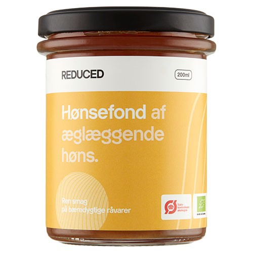 Hønsefond Af æglæggende Høns økologisk   200 Ml   Reduce fra Reduced