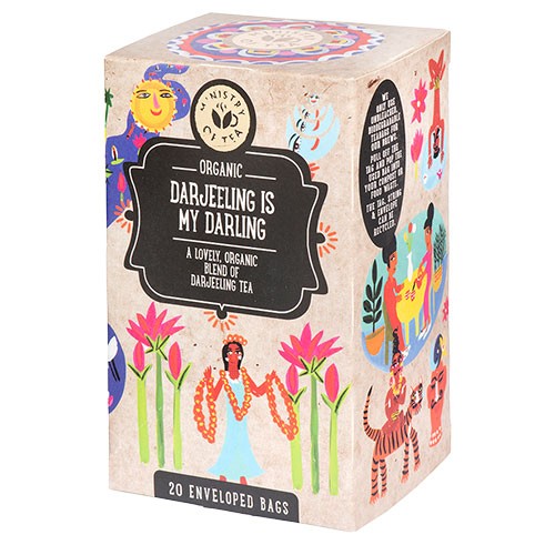 Darjeeling Is My Darling Te   økologisk    20 Breve fra Ministry Of Tea