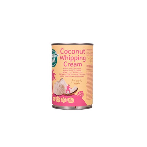 Kokosmælk Piskecreme   økologisk    400 Ml fra Terrasana