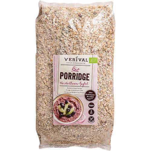 Grød   Blåbær æble   økologisk    1.500 Gram fra Verival