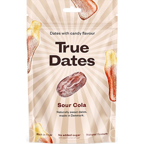 Sour Cola   100 Gram     fra True Dates