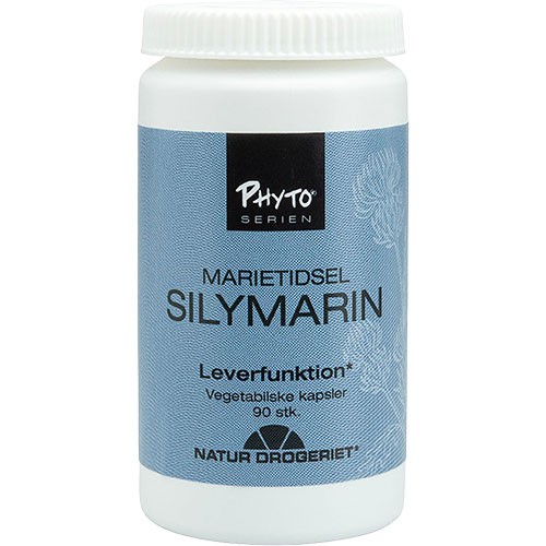 Marietidsel Silymarin   90 Kapsler fra Phyto-serien