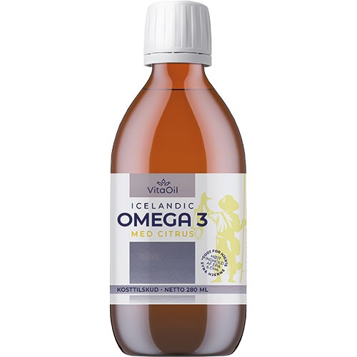 Icelandic Omega 3 Med Citrus   280 Ml fra Vitaoil