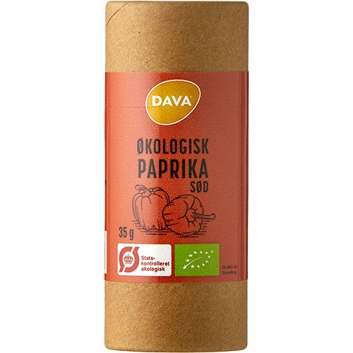 øko Paprika, Sød   økologisk    35 Gram fra Dava