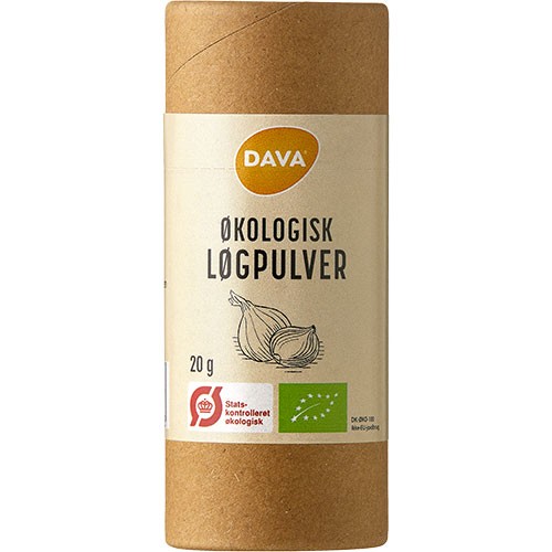 øko Løgpulver   økologisk    20 Gram fra Dava