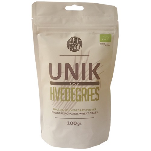 Hvedegræs Pulver   økologisk    100 Gram   Diet Food fra Diet-food
