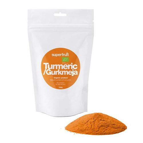 Gurkemeje økologisk   150 Gram     fra Superfruit