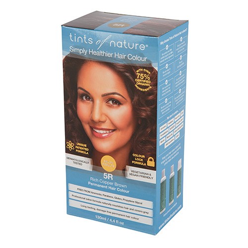 Hårfarve 5r Rich Copper Brown   120 Ml     fra Tints Of Nature