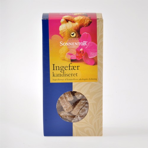 Ingefær Kandiseret økologisk   75 Gram     fra Sonnentor