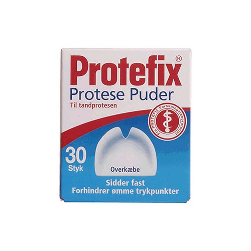 Protese Puder Overkæbe   30 Stk fra Protefix