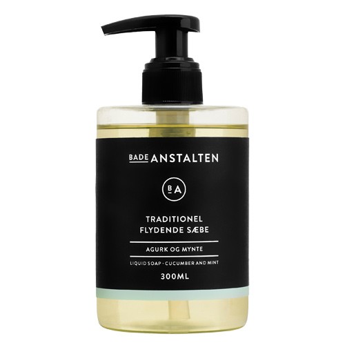 Flydende Sæbe Med Agurk & Mynte   300 Ml     fra Badeanstalten