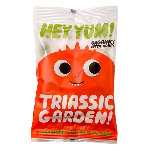 Skumfidus Triassic Garden   økologisk    100 Gram     fra Hey Yum