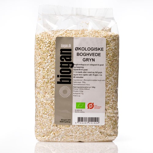 Boghvedegryn økologisk   750 Gr.    fra Biogan