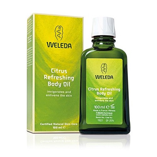 Body Oil Refreshing Citrus   100 Ml     fra Weleda