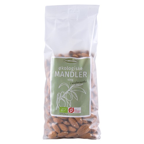 Mandler Californiske økologisk   400 Gram     fra Spis økologisk