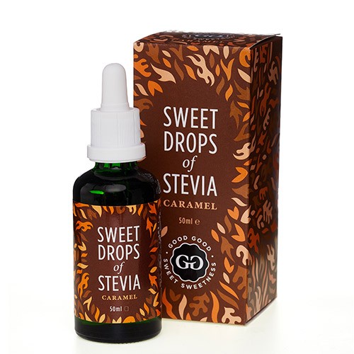 Stevia Dråber Karamel   50 Ml     fra Good Good