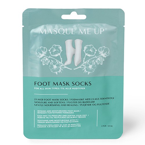 Foot Mask Socks   15 Ml     fra Masque Me Up