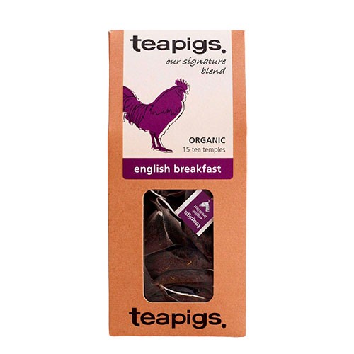 Te English Breakfast økologisk     15 Breve     fra Teapigs