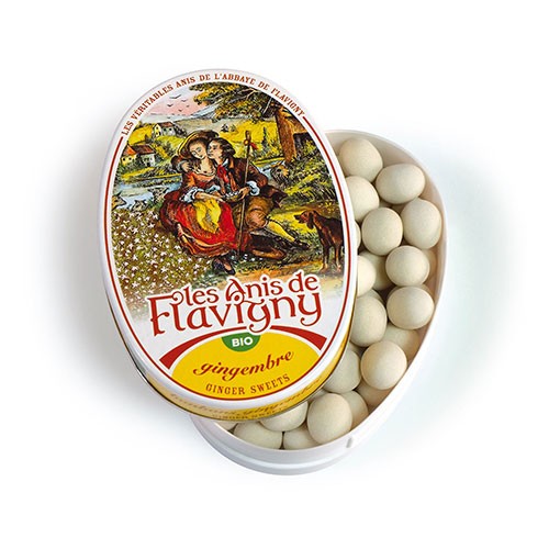 Pastiller Med Ingefær økologisk   50 Gram     fra Anis De Flavigny