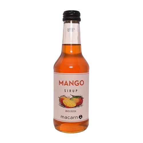 Mango Sirup økologisk   250 Ml     fra Macarn