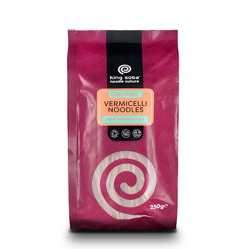 Vermicelli Nudler Glutenfri ø   250 Gr     fra King Soba