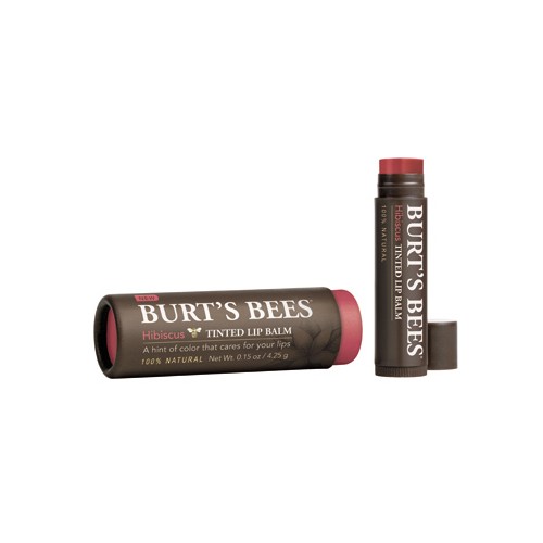 Lip Balm Farvet Hibiscus   4,25 Gr   Burt´s Bees fra Burt's Bees