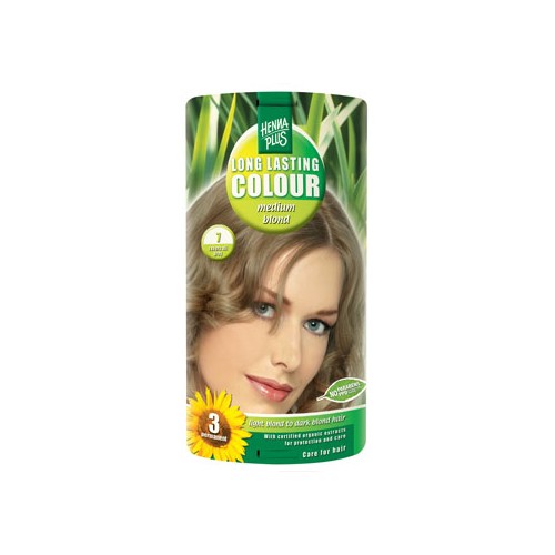 Hennaplus 7 Hårfarve Medium Blond   80 Ml   Dehn & Co A S fra Henna Plus