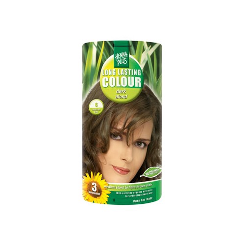Hennaplus 6 Hårfarve Dark Blond   80 Ml   fra Henna Plus