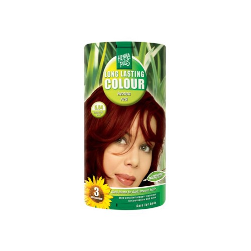 Hennaplus 5.64 Hårfarve Henna Red   80 Ml      fra Henna Plus