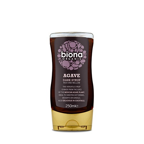 Agave Sirup (mørk) økologisk   250 Ml     fra Biona Organic