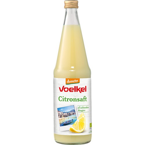 Citronsaft , Demeter   70 Cl     fra Voelkel