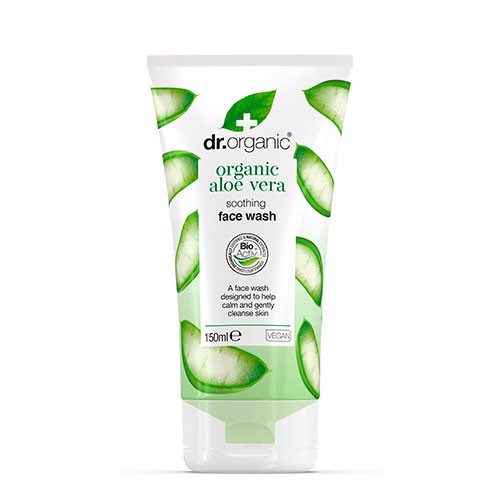 Aloe Vera Soothing Face Wash   150 Ml fra Dr. Organic
