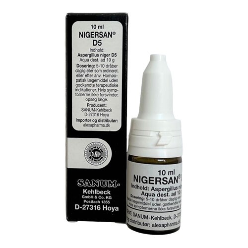 Nigersan Dråber D5   10 Ml     Kehlbeck fra Sanum