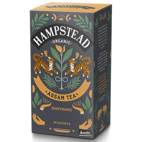 Assam Te økologisk Demeter   20 Breve   Hampstead fra Hampstead Tea