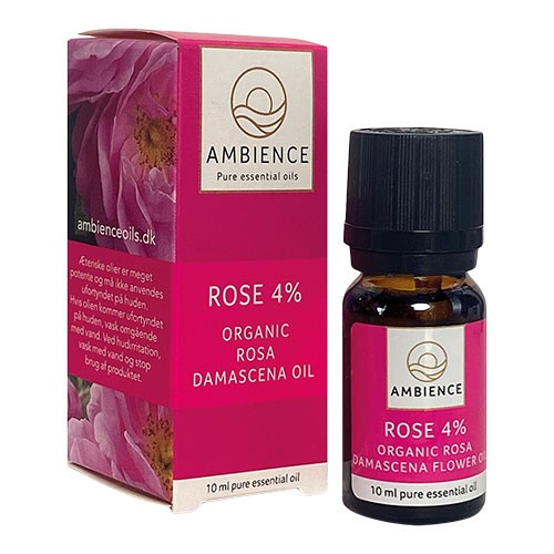 Rose Olie 4% øko   10 Ml fra Ambience