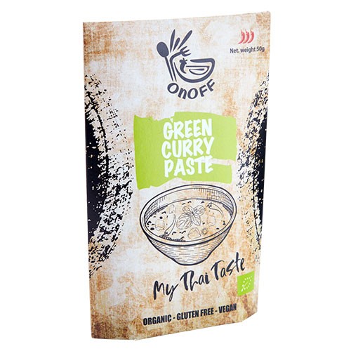 Thai Green Curry Paste   økologisk    50 Gram     fra Onoff Spices