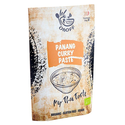 Thai Panang Curry Paste økologisk    50 Gram     fra Onoff Spices