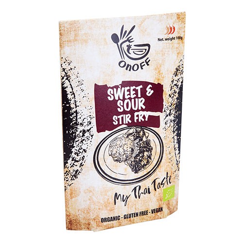 Thai Stir Fry Sweet & Sour   økologisk    100 Ml fra Onoff Spices